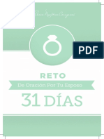 Reto de Oracion Por Tu Esposo 31 Dias Spreads Crops PDF