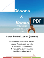 Dharma & Karma by Gaurav Garg 7th June 2020