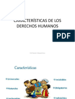 Derechos Humanos Características