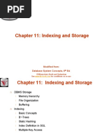 DBMS Indexing and Storage
