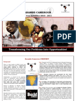 Harambe Cameroon - One Year Activities - 2010 - 2011