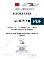 Suport curs Arhivar