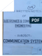 TCommunication System PDF