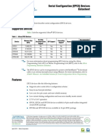 Supported Devices: Serial Configuration (EPCS) Devices Datasheet