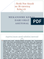 Mekanisme Kerja Asetosal/Aspirin