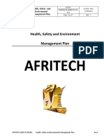 Afritech-Health and Safety Plan