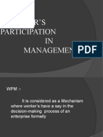 Worker'S Participation IN Management