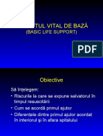 Suportul Vital de Bază: (Basic Life Support)