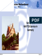 Setup Ofa NAVTEX-Service in Germany: Wv3 Ha