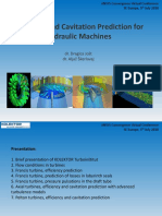 Efficiency and Cavitation Prediction For Hydraulic Machines: Dr. Dragica Jošt Dr. Aljaž Škerlavaj