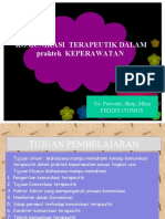 Komunikasi Terapeutik Dalam Praktek Keperawatan