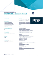 P014 - PRIMAVERA Construction I