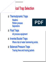 Selecting and Installing Steam Traps