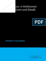 Propertius A Hellenistic Poet On Love and Death