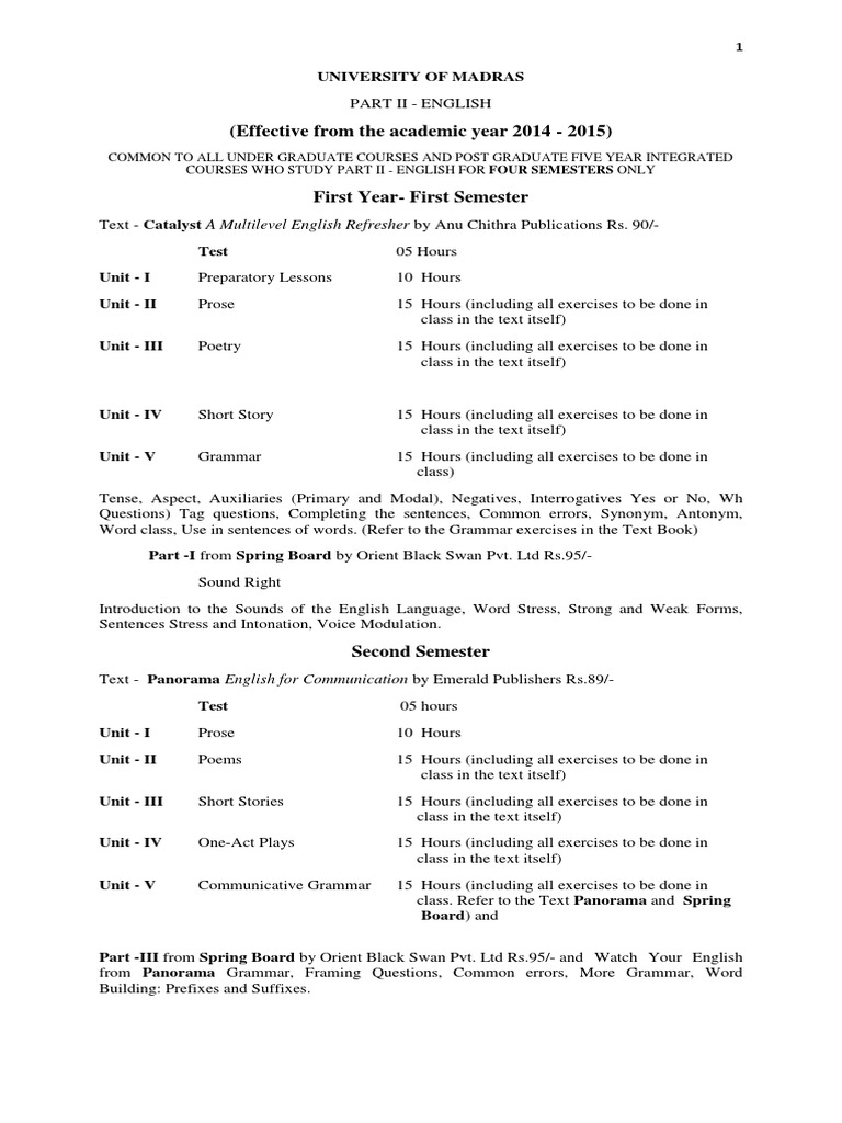 Part Ii English Pdf English Language Question