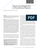 Prevention of Emesis From Multiple-Day and High-Dose Chemotherapy Regimens