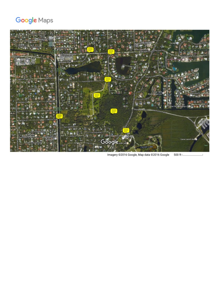 Google Map Imagery and Data 2016 | PDF
