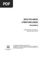 2014 Cyber Wellness (Secondary) PDF