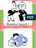 Reported Speech 1: How to Change Direct Speech into Reported Speech