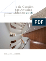Informe Integrado Grupo Meliá 2018 PDF