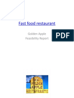 Fast Food Restaurant: Golden Apple Feasibility Report