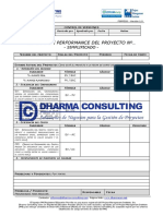 FGPR - 520 - 06 - Reporte de Performance Del Proyecto - Simplificado