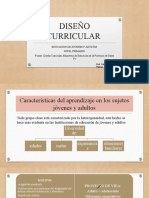 Diseño Curricular Jóvenes y Adultos