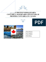 Proiect Repere Privind Normalizarea Contabila, Raportarea Financiara Si Profesia Contabila in Canada-1