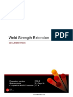Weld Strength Extension: Documentation