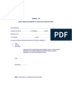 Cerere Tip Ghid PDF