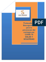 Protocolo de Bioseguridad SALUD Y SEGURIDAD