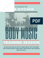 Body Music Training Session