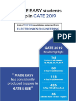 99achievfile - GATE Toppers 2019 EC