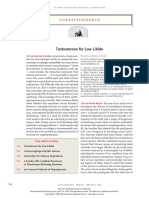 NEJM Testosterone For Low Libido - 2009