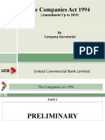 Companies Act 1994