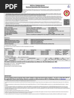 Irctcs E-Ticketing Service Electronic Reservation Slip (Personal User)