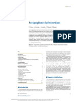 Paragangliomes Latérocervicaux: P. Céruse, A. Ambrun, A. Cosmidis, C. Dubreuil, P. Feugier