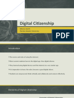 Digital Citizenship: Miteria Smith Florida Atlantic University