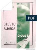 ALMEIDA, Silvio. O Que e Racismo Estrutural PDF