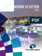 Informe de Gestion EP Petroecuador 2015 PDF