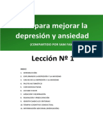 Guia para Mejorar La Depresión y La Ansiedad L1
