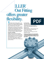 Mueller Side-Out Fitting Offers Greater Flexibility.: Less Excavation