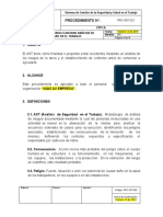 PRC-SST-023 Procedimiento para Elaborar AST