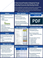 De-Escalation of Critical Care and Prevention of Iatrogenicity Through PICU Liberation Rounding Process and A Daily Rounding Checklist