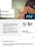 AUDICIÓN Fisiologia