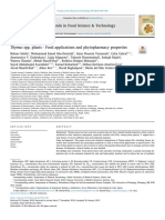 Thymus Spp. Plants - Food Applications An PDF