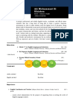 Ali Mohammad El Khishen: Profile