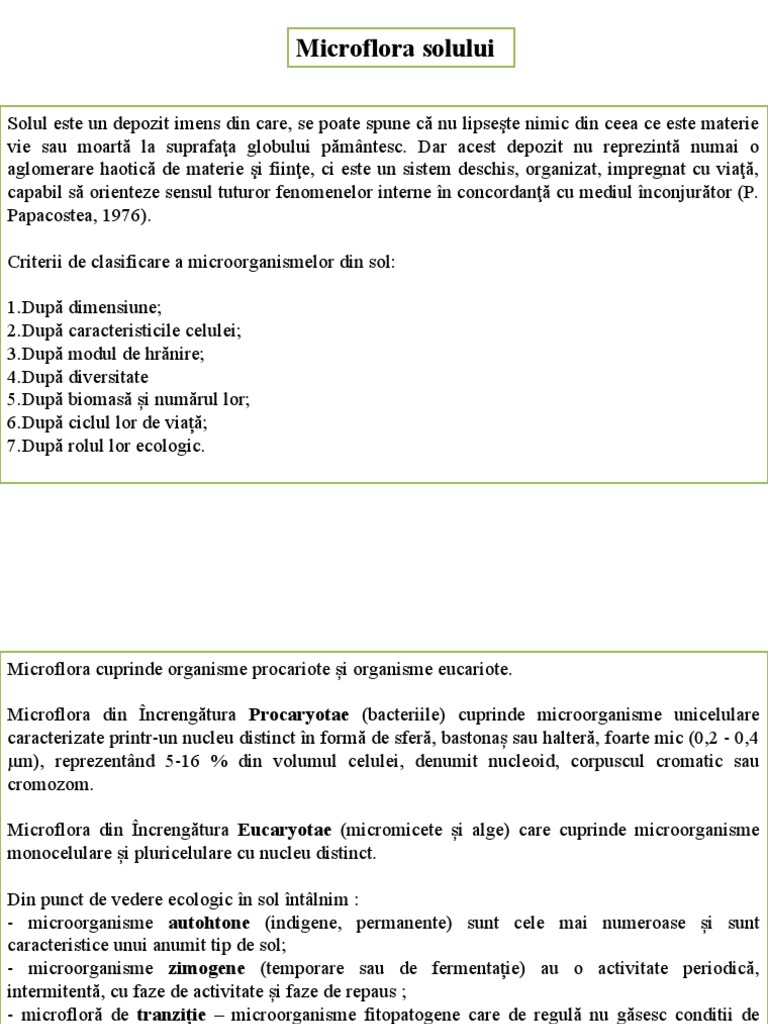 Biologia Solului 2 | PDF