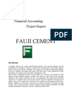 Fauji Cement Financial Report Analysis