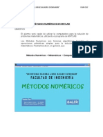 Metodos Numericos en Matlab